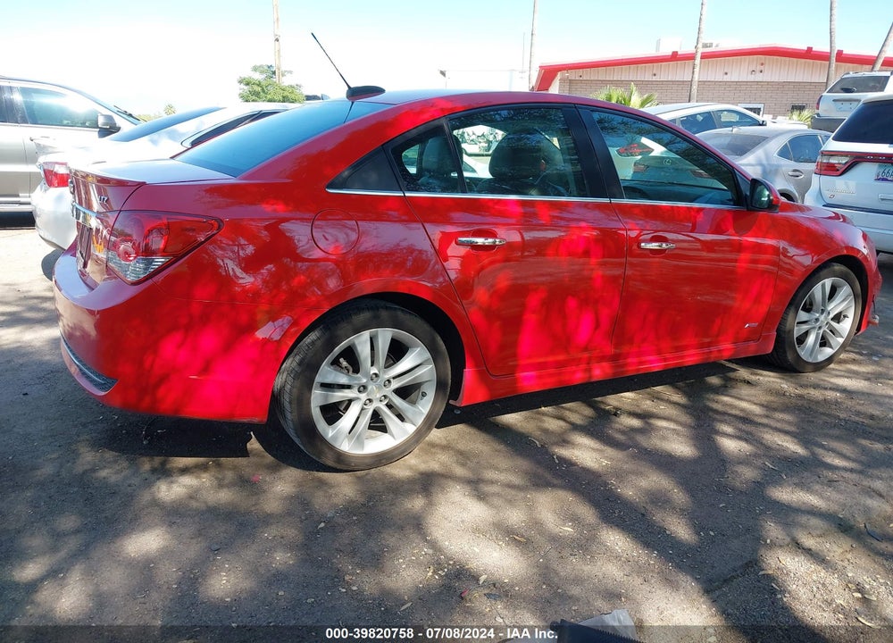 2015 CHEVROLET CRUZE LTZ VIN: 1G1PG5SB0F7296460