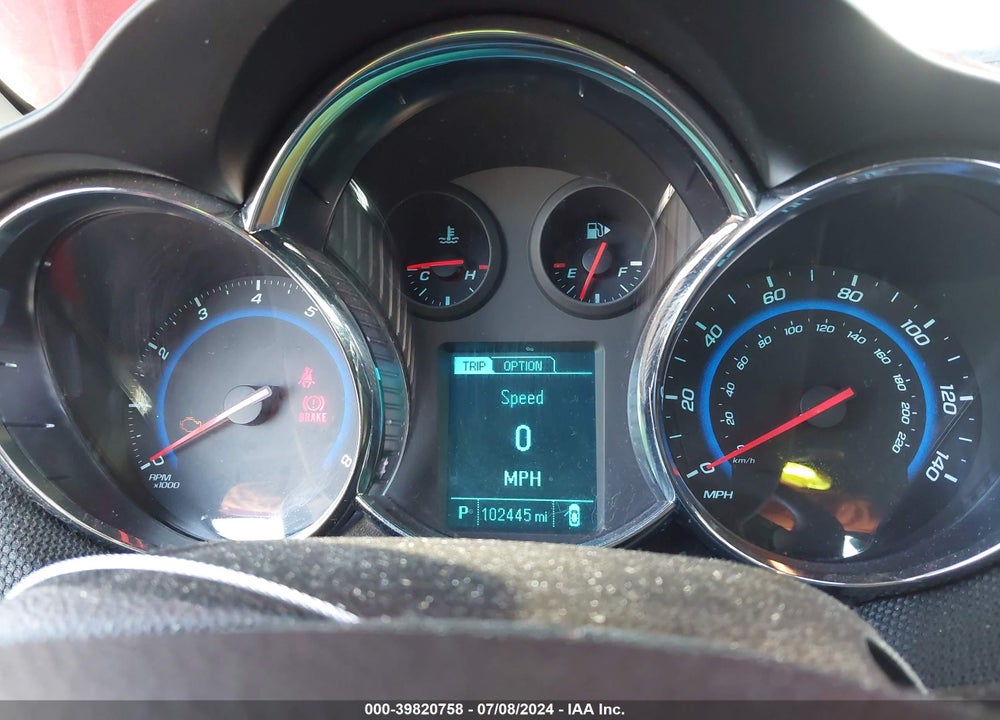 2015 CHEVROLET CRUZE LTZ VIN: 1G1PG5SB0F7296460