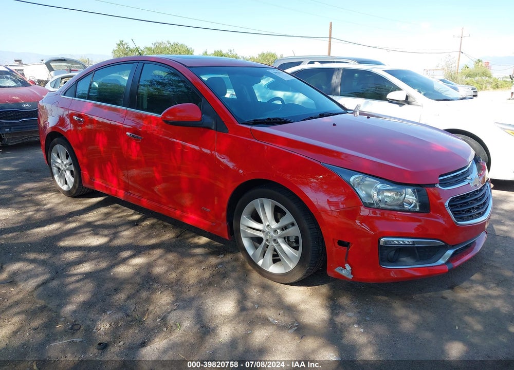 2015 CHEVROLET CRUZE LTZ VIN: 1G1PG5SB0F7296460