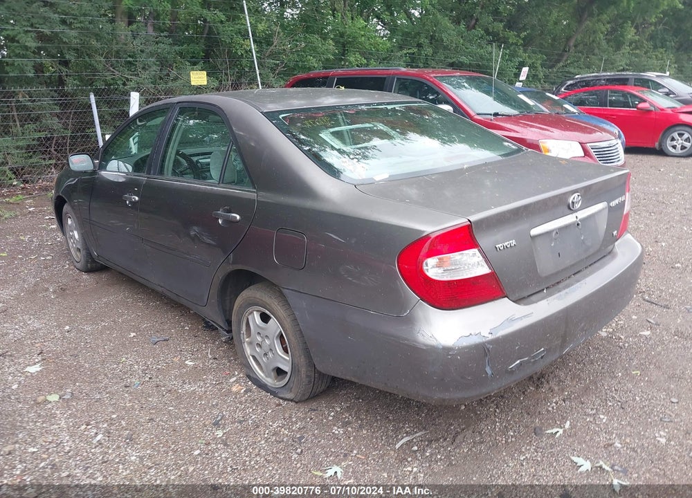 2003 TOYOTA CAMRY LE VIN: 4T1BF32K13U554342