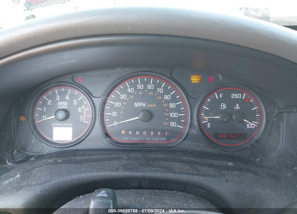 2003 PONTIAC MONTANA M16 W/1SA PKG. VIN: 1GMDX03E23D187139