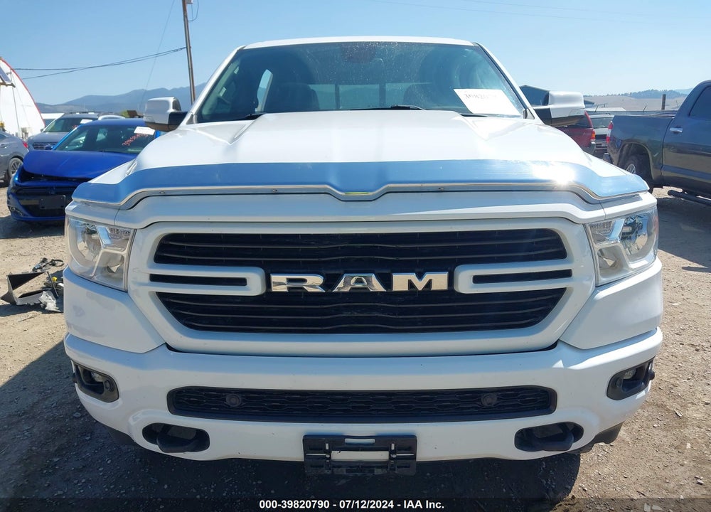 2019 RAM 1500 BIG HORN/LONE STAR 4X4 6'4 BOX VIN: 1C6SRFMT4KN569968