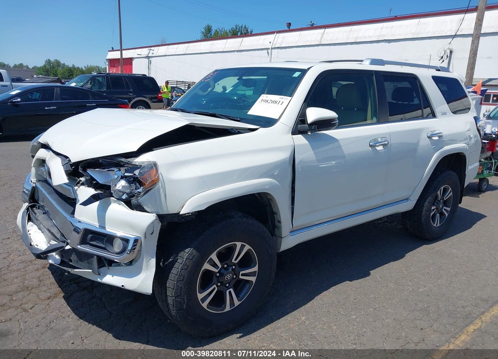 2017 TOYOTA 4RUNNER LIMITED VIN: JTEBU5JR2H5444580