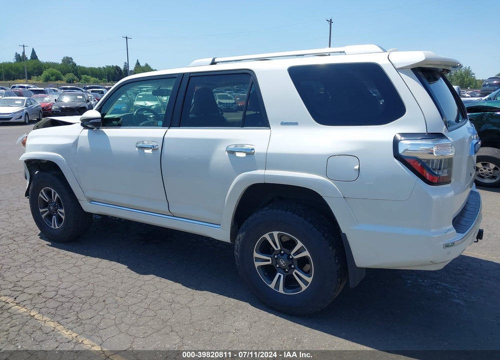 2017 TOYOTA 4RUNNER LIMITED VIN: JTEBU5JR2H5444580