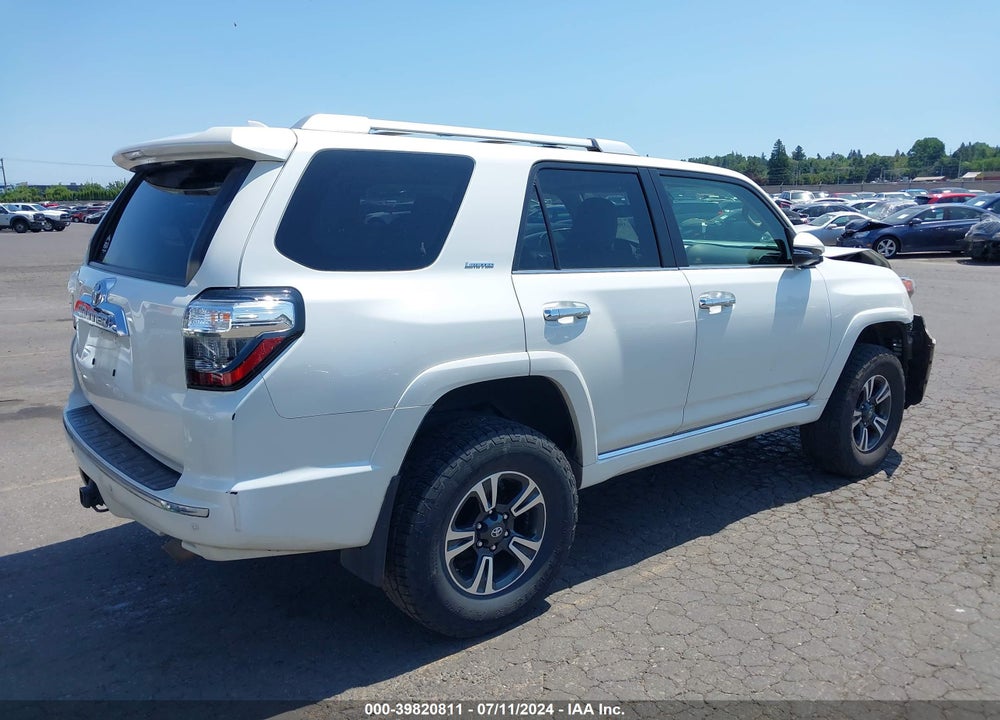 2017 TOYOTA 4RUNNER LIMITED VIN: JTEBU5JR2H5444580