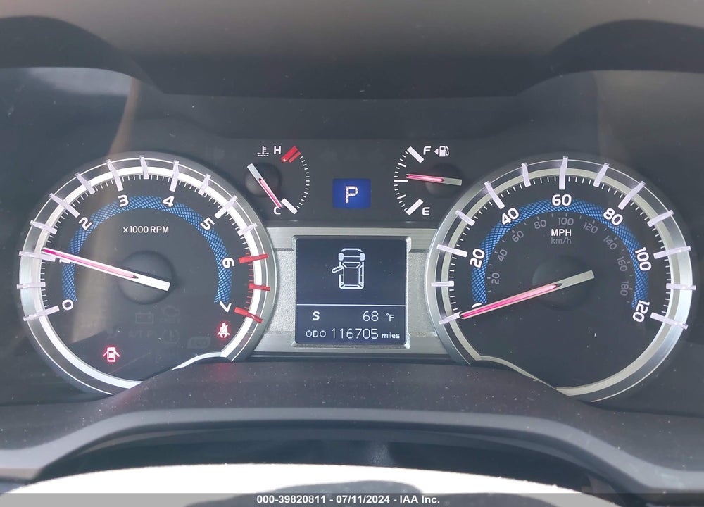 2017 TOYOTA 4RUNNER LIMITED VIN: JTEBU5JR2H5444580