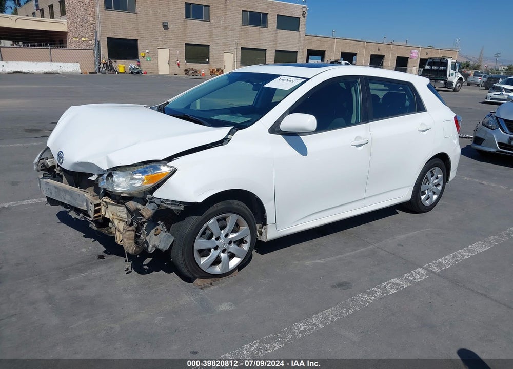 2012 TOYOTA MATRIX S VIN: 2T1KE4EE6CC049042