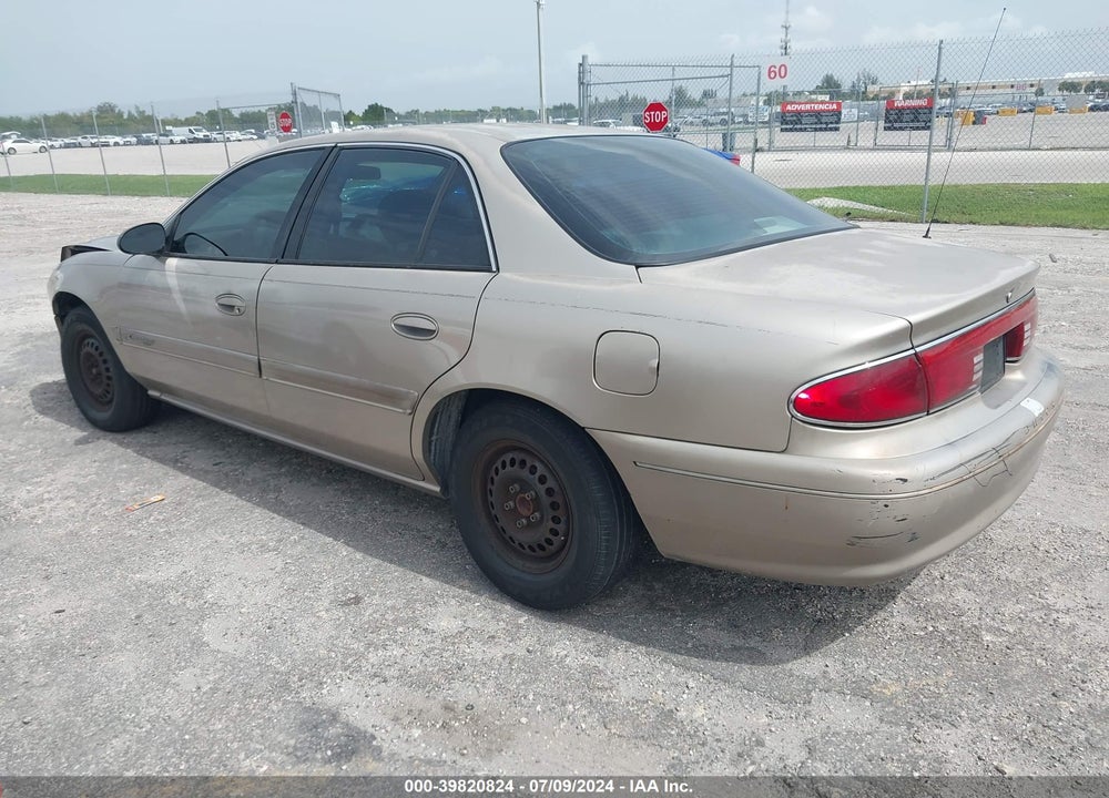 1998 BUICK CENTURY CUSTOM VIN: 2G4WS52M9W1418034