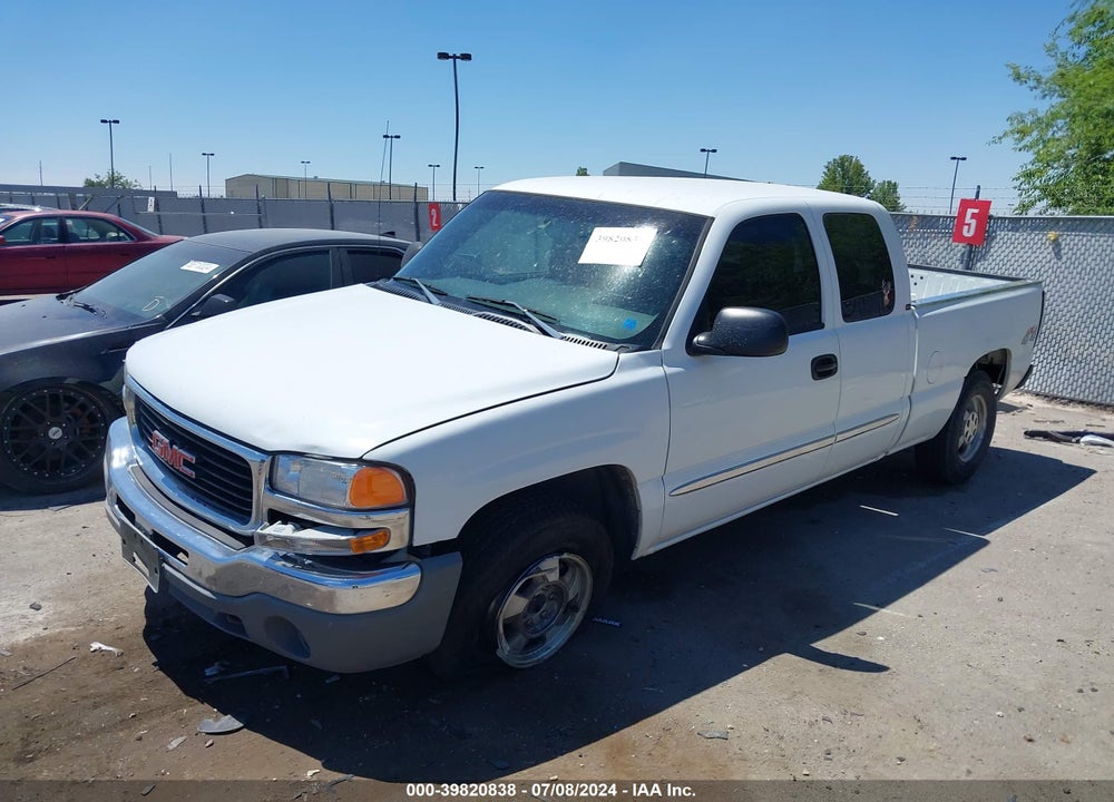 2004 GMC SIERRA 1500 SLE VIN: 1GTEK19V84E325525