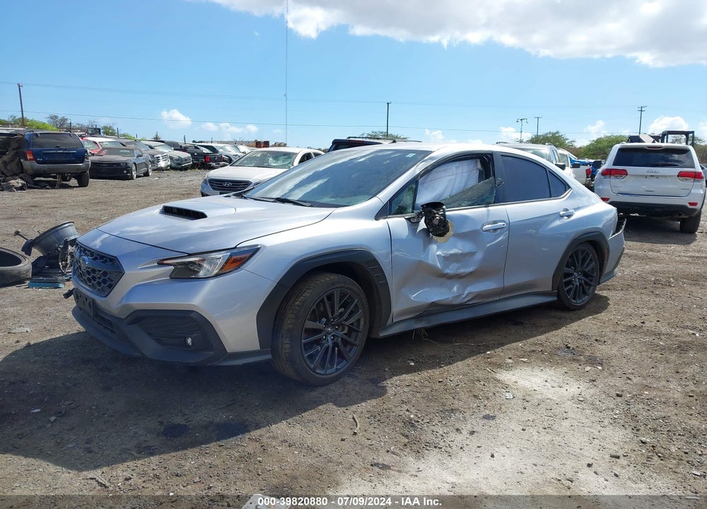 2023 SUBARU WRX PREMIUM VIN: JF1VBAF64P9815783