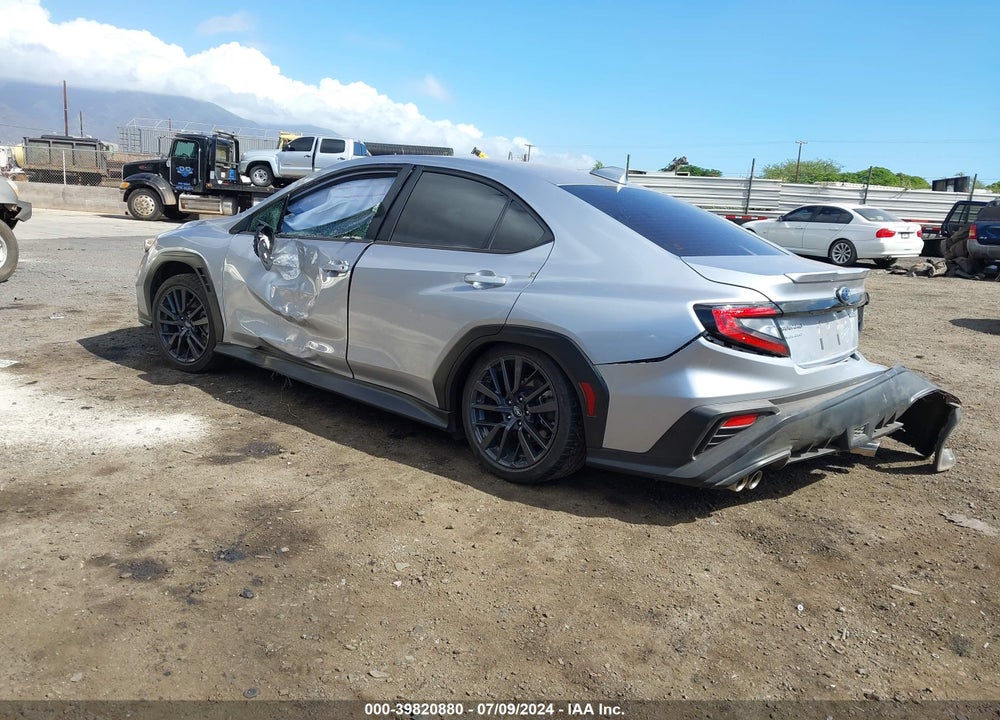 2023 SUBARU WRX PREMIUM VIN: JF1VBAF64P9815783
