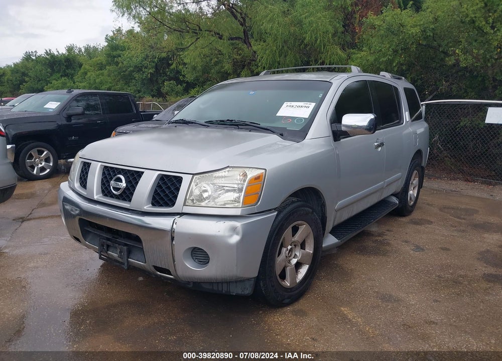 2004 NISSAN PATHFINDER ARMADA SE VIN: 5N1AA08A14N738246