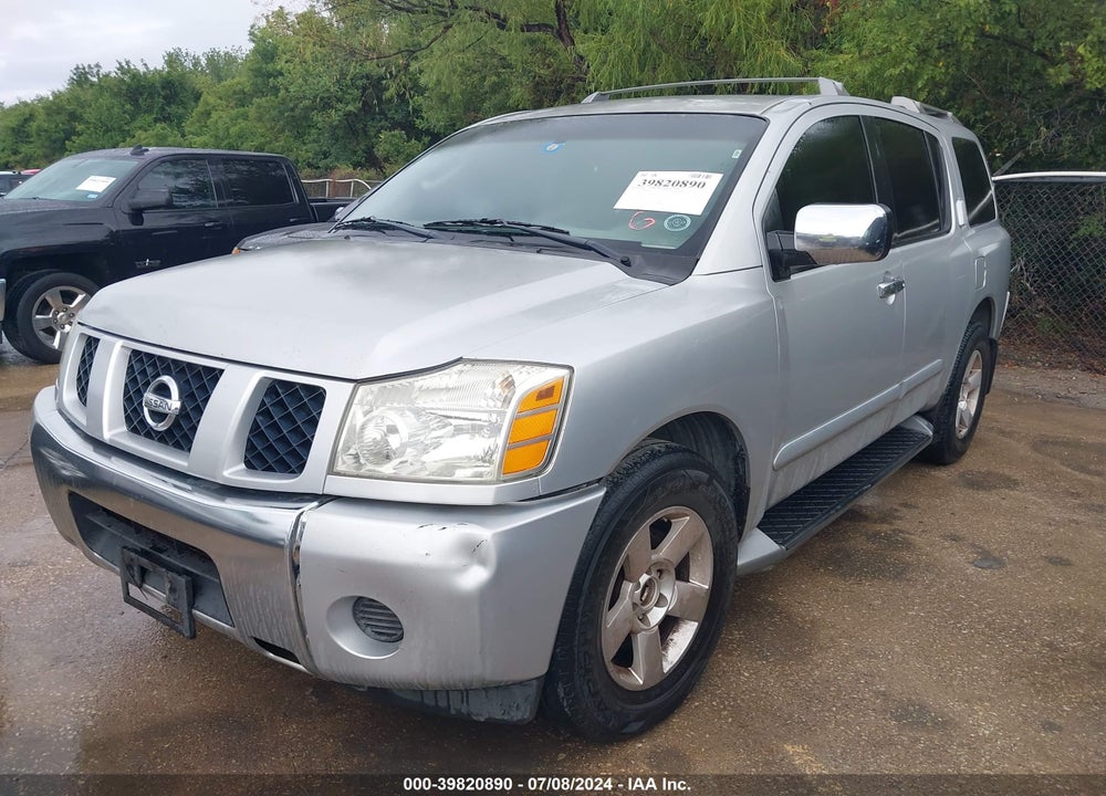 2004 NISSAN PATHFINDER ARMADA SE VIN: 5N1AA08A14N738246
