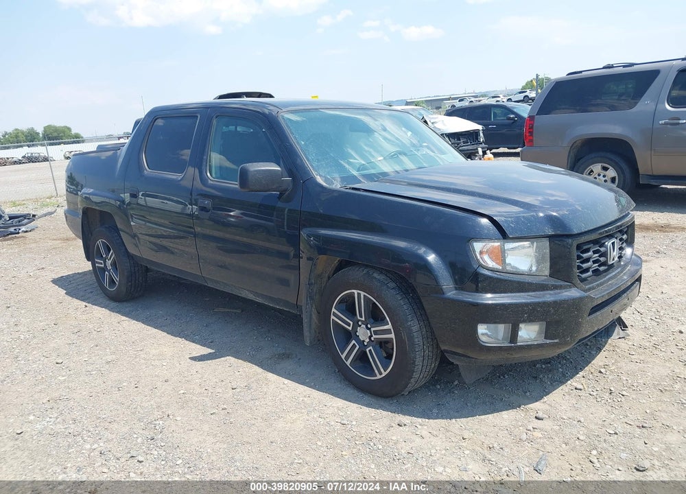 2014 HONDA RIDGELINE SPORT VIN: 5FPYK1F74EB005984