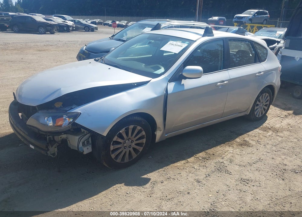 2008 SUBARU IMPREZA 2.5I VIN: JF1GH61608H810339