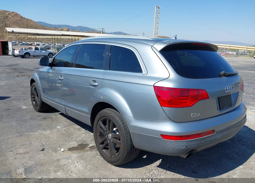 2009 AUDI Q7 3.6 5 PASSENGER/3.6 PREMIUM VIN: WA1AY74L69D010073