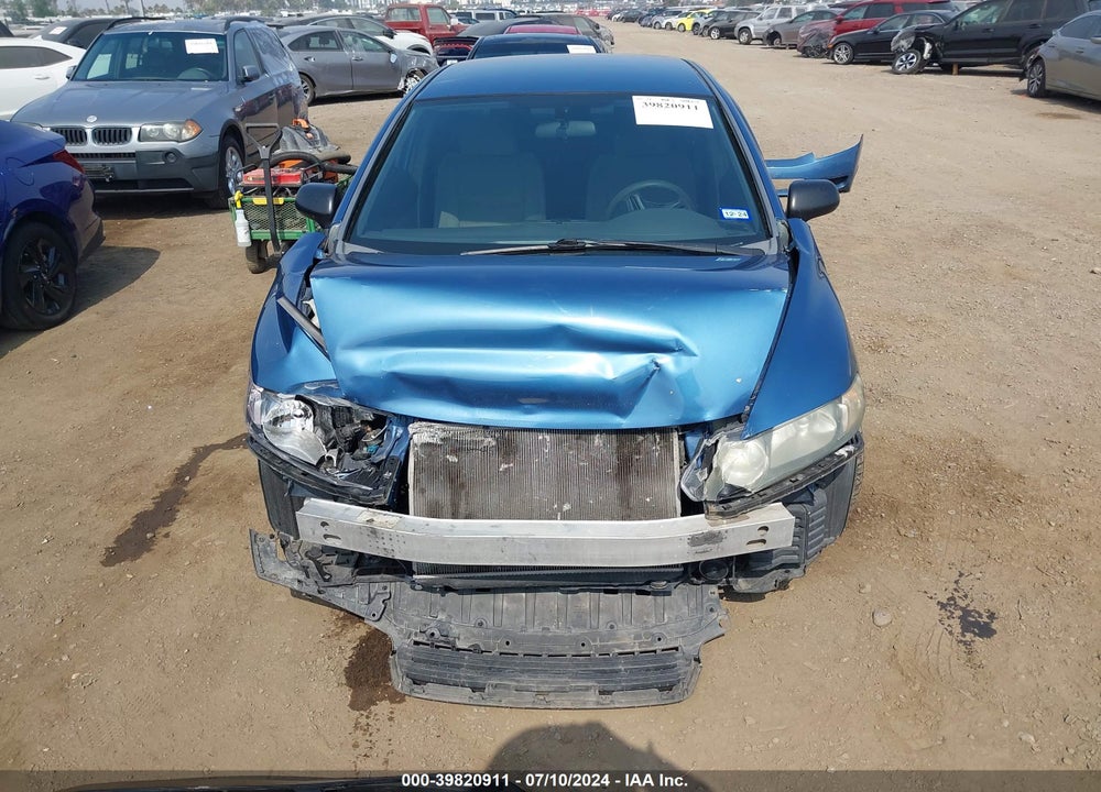 2009 HONDA CIVIC DX VIN: 1HGFA15229L013188