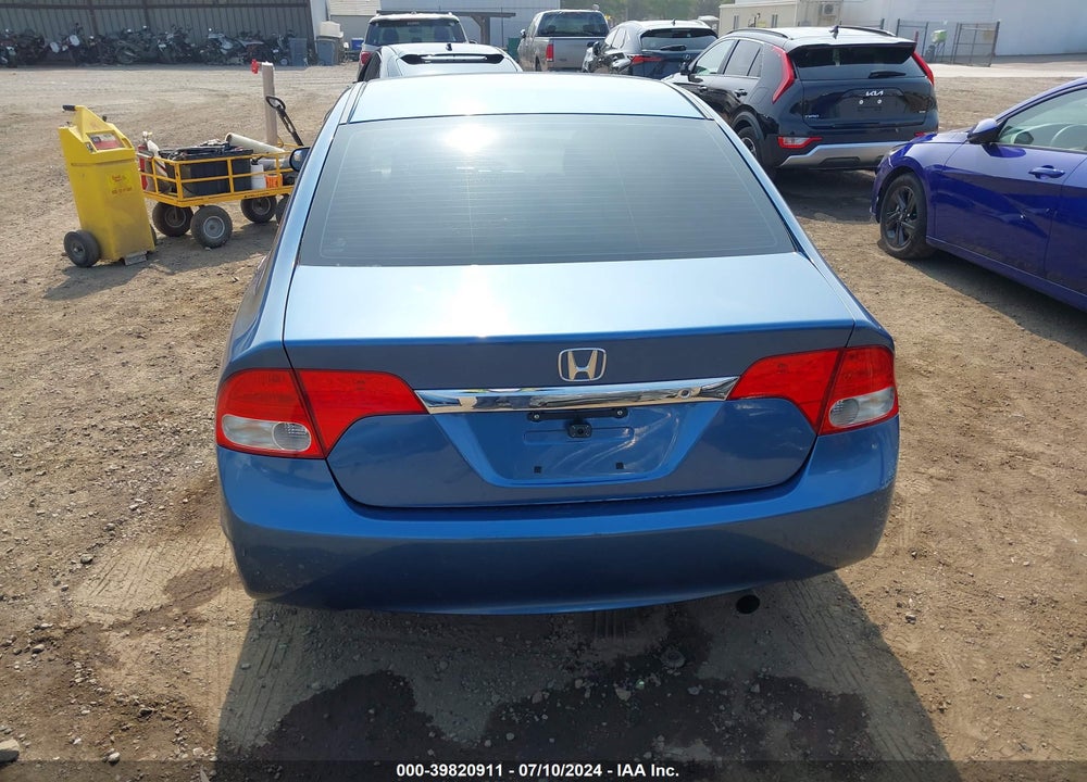 2009 HONDA CIVIC DX VIN: 1HGFA15229L013188