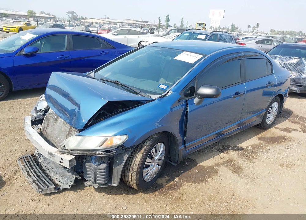 2009 HONDA CIVIC DX VIN: 1HGFA15229L013188