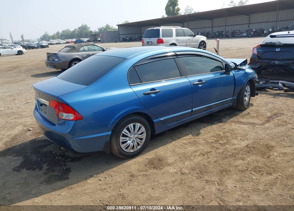 2009 HONDA CIVIC DX VIN: 1HGFA15229L013188
