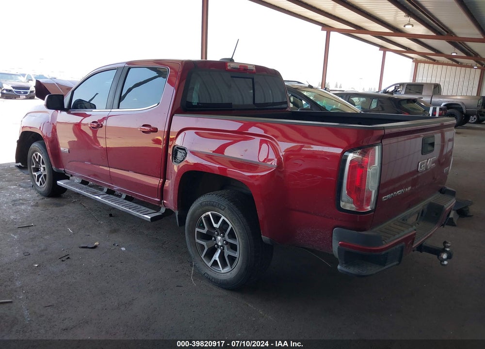 2018 GMC CANYON ALL TERRAIN W/CLOTH VIN: 1GTG6CEN2J1150237