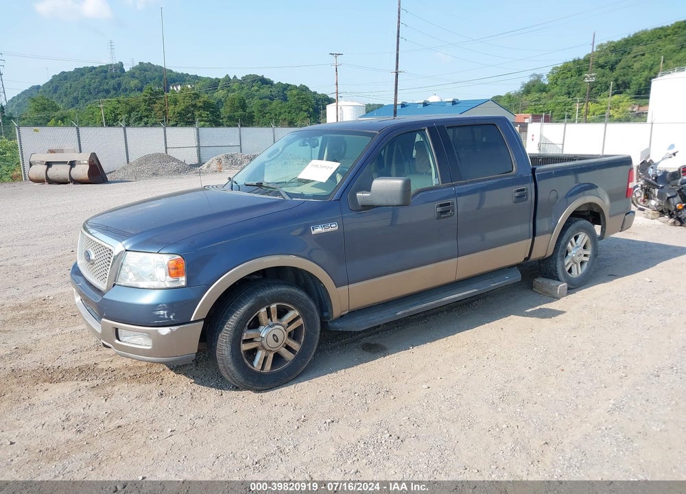 2004 FORD F-150 LARIAT/XLT VIN: 1FTPW12544KD24431