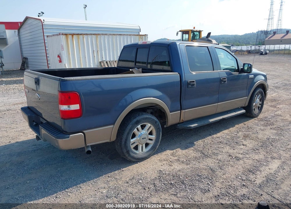 2004 FORD F-150 LARIAT/XLT VIN: 1FTPW12544KD24431