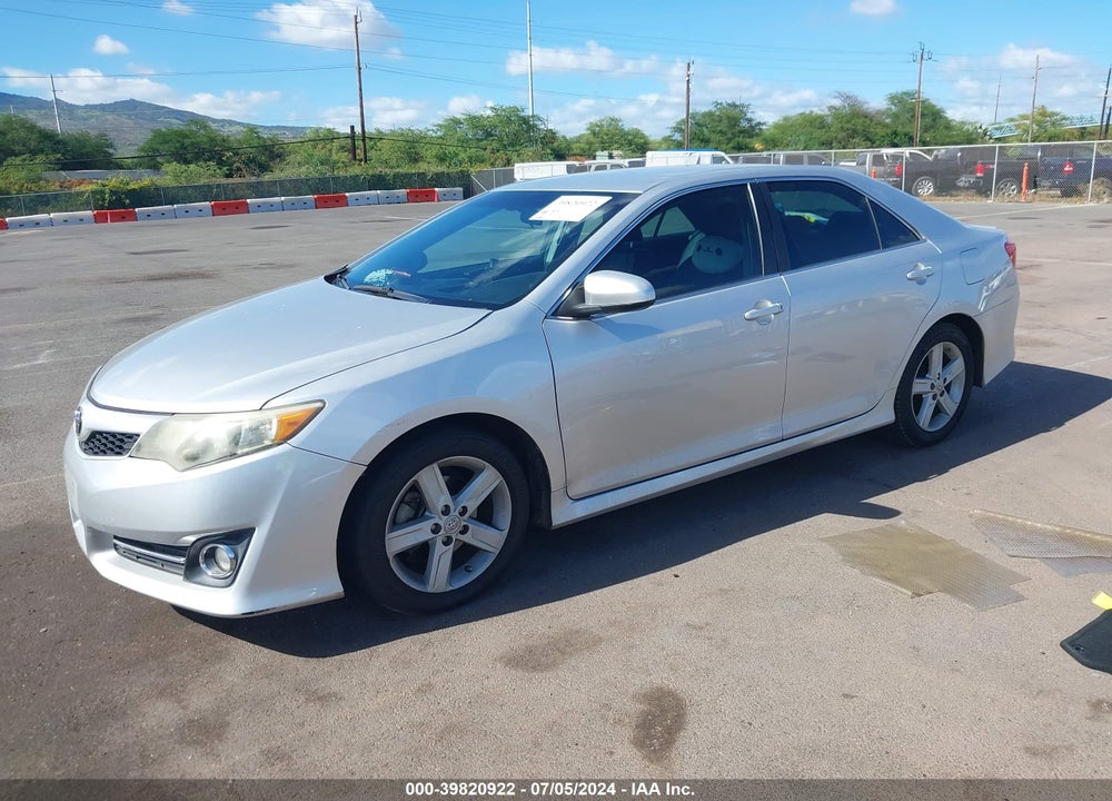 2012 TOYOTA CAMRY SE/SE LIMITED EDITION VIN: 4T1BF1FK4CU128188