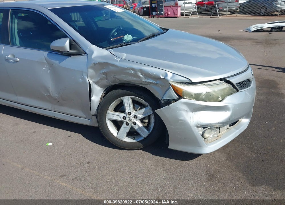 2012 TOYOTA CAMRY SE/SE LIMITED EDITION VIN: 4T1BF1FK4CU128188