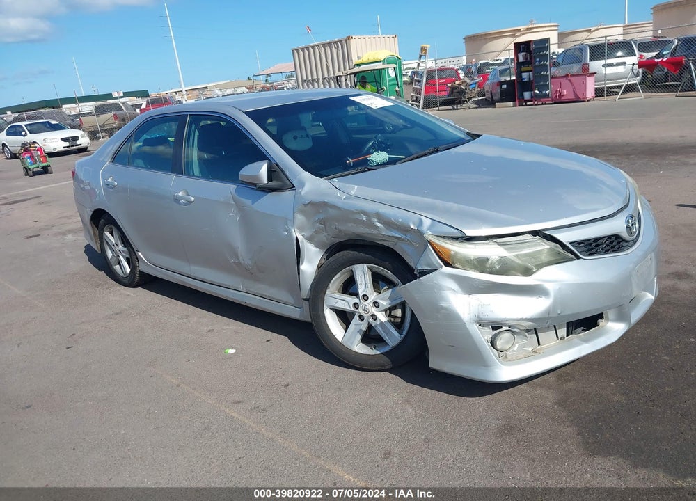2012 TOYOTA CAMRY SE/SE LIMITED EDITION VIN: 4T1BF1FK4CU128188