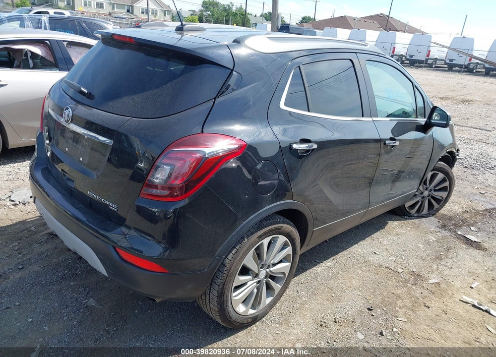 2019 BUICK ENCORE AWD PREFERRED VIN: KL4CJESB4KB858711
