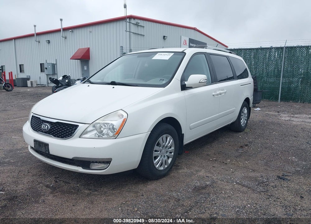 2014 KIA SEDONA LX VIN: KNDMG4C71E6542788