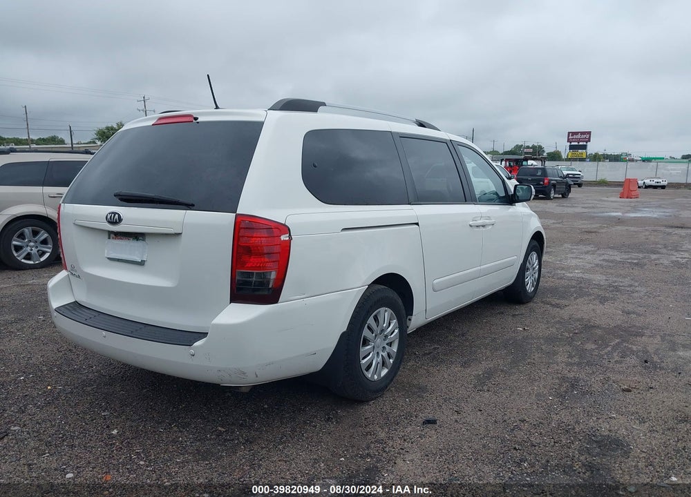 2014 KIA SEDONA LX VIN: KNDMG4C71E6542788