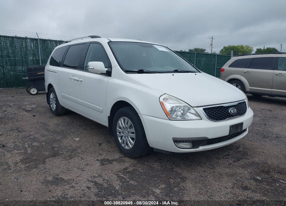 2014 KIA SEDONA LX VIN: KNDMG4C71E6542788