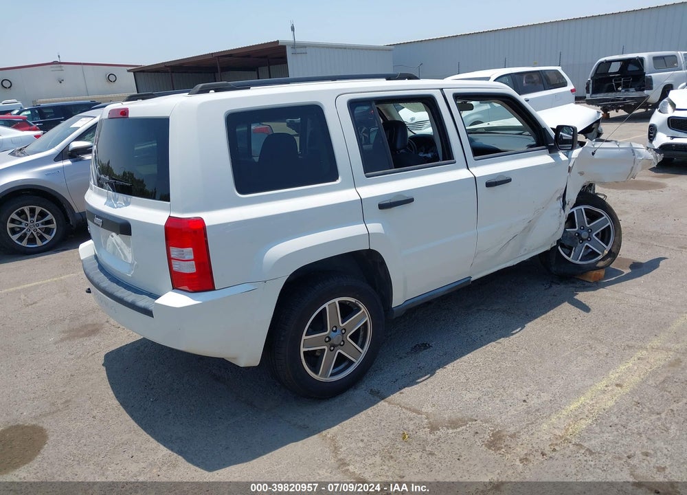 2009 JEEP PATRIOT SPORT VIN: 1J4FF28B99D250153