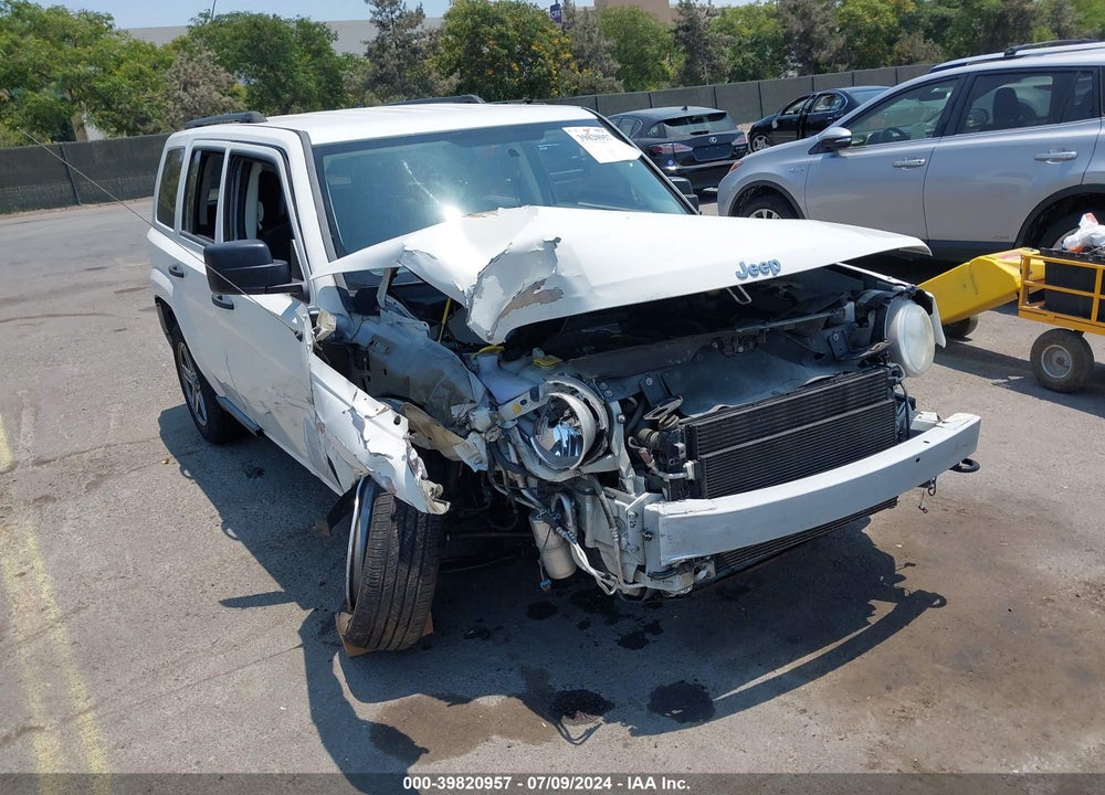 2009 JEEP PATRIOT SPORT VIN: 1J4FF28B99D250153
