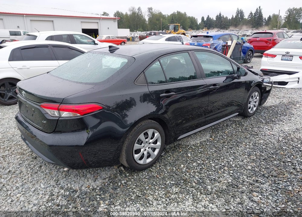 2021 TOYOTA COROLLA LE VIN: 5YFEPMAE7MP163811