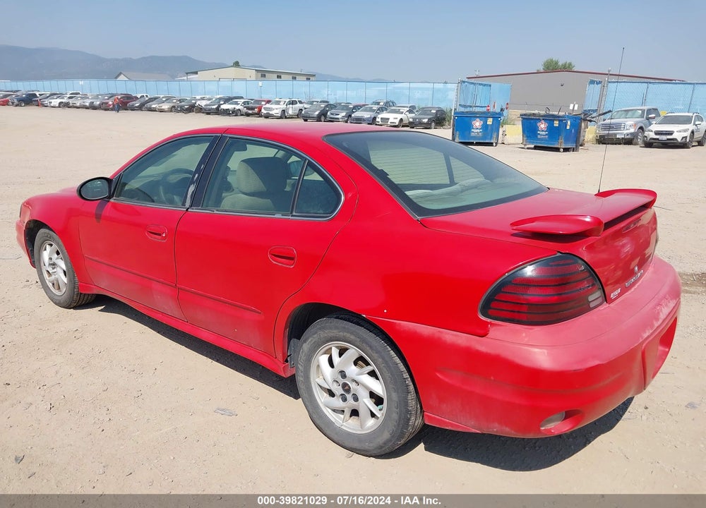 2004 PONTIAC GRAND AM SE1 VIN: 1G2NF52E44C206070