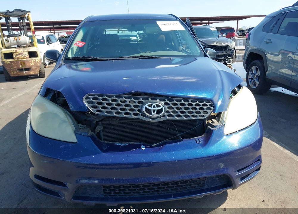 2003 TOYOTA MATRIX STANDARD VIN: 2T1KR32E53C161964