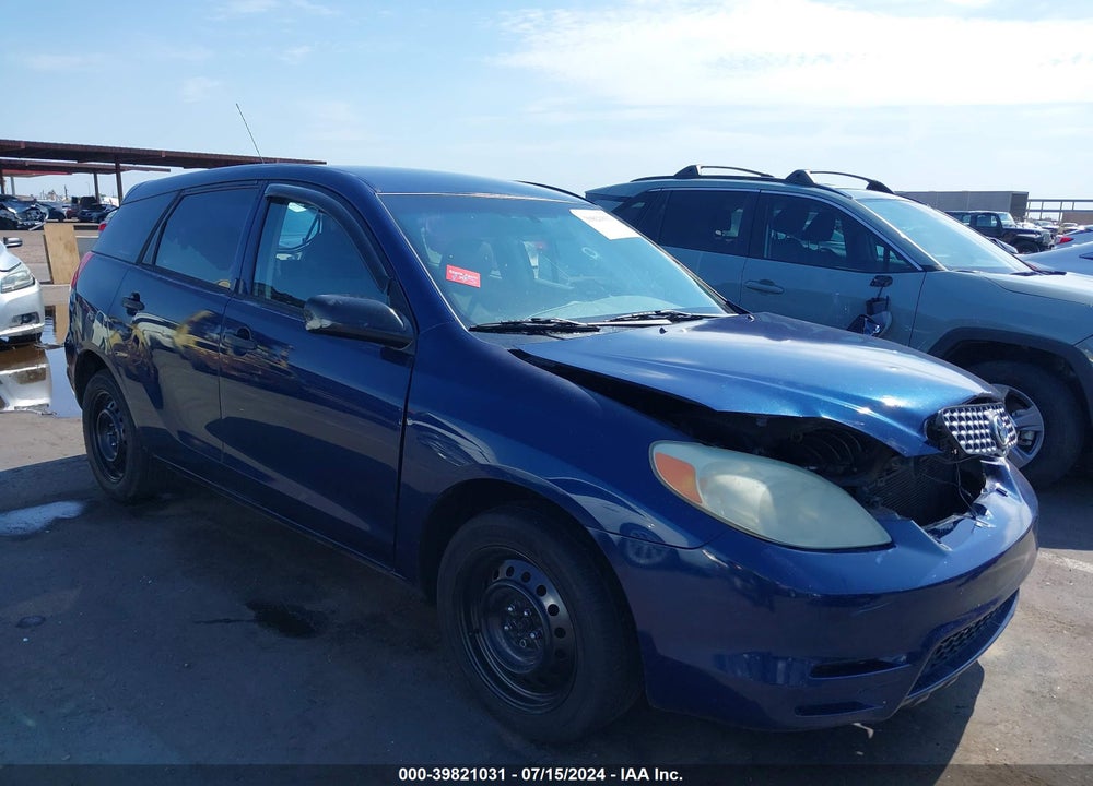 2003 TOYOTA MATRIX STANDARD VIN: 2T1KR32E53C161964