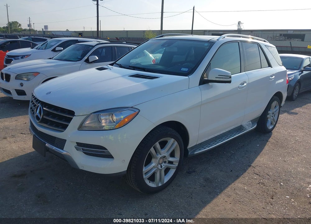 2015 MERCEDES-BENZ ML 350 VIN: 4JGDA5JB5FA514663