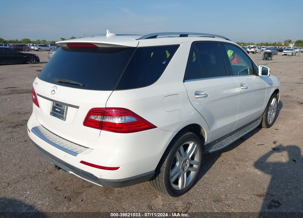 2015 MERCEDES-BENZ ML 350 VIN: 4JGDA5JB5FA514663