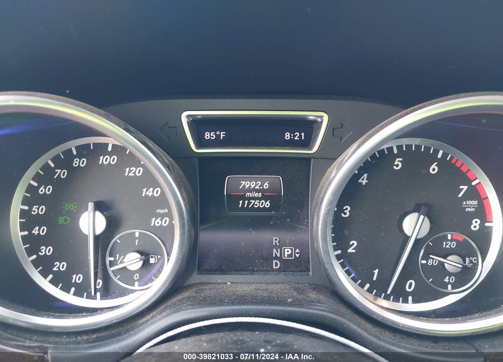 2015 MERCEDES-BENZ ML 350 VIN: 4JGDA5JB5FA514663
