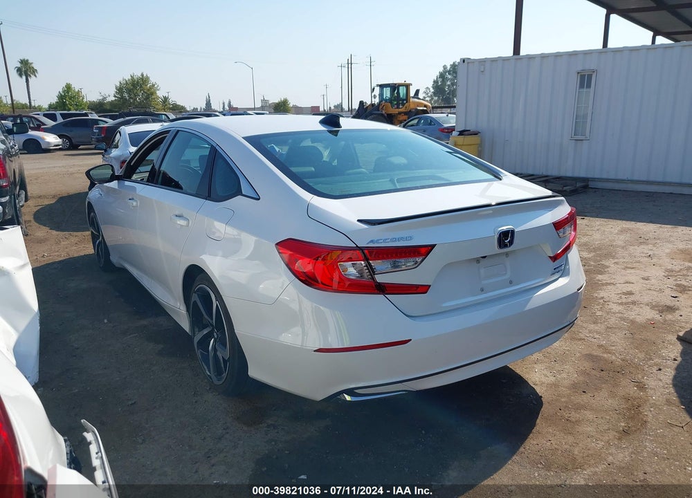 2022 HONDA ACCORD HYBRID SPORT VIN: 1HGCV3F23NA034400
