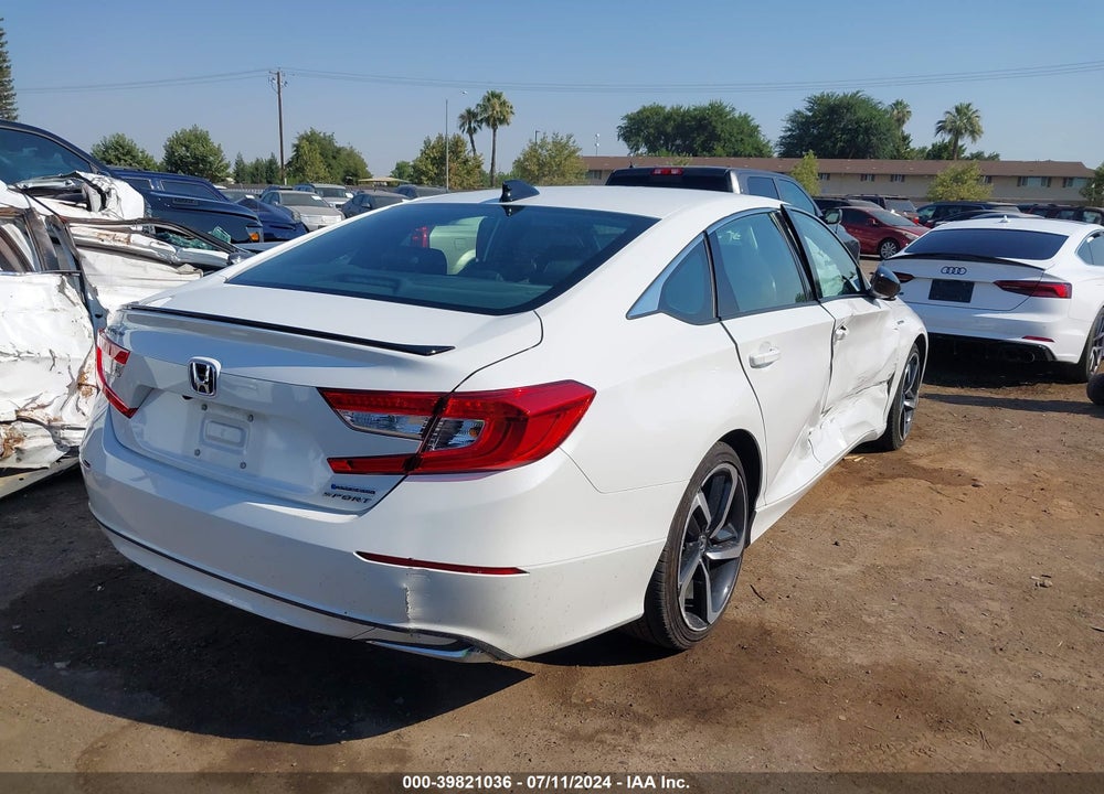 2022 HONDA ACCORD HYBRID SPORT VIN: 1HGCV3F23NA034400