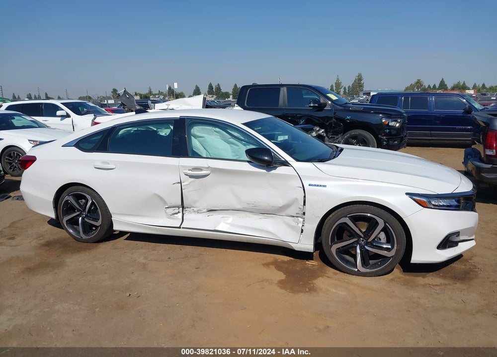 2022 HONDA ACCORD HYBRID SPORT VIN: 1HGCV3F23NA034400