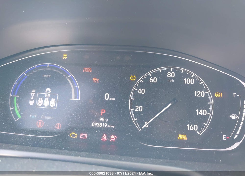 2022 HONDA ACCORD HYBRID SPORT VIN: 1HGCV3F23NA034400