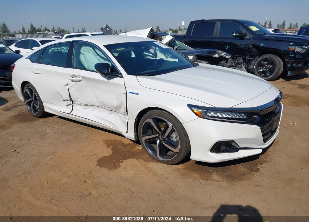 2022 HONDA ACCORD HYBRID SPORT VIN: 1HGCV3F23NA034400