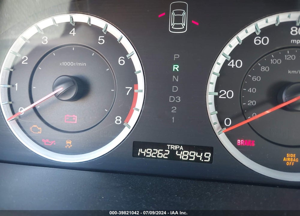 2012 HONDA ACCORD 2.4 LX VIN: 1HGCP2F39CA232635