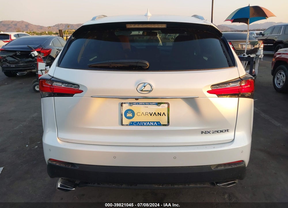 2016 LEXUS NX 200T VIN: JTJBARBZ5G2067436
